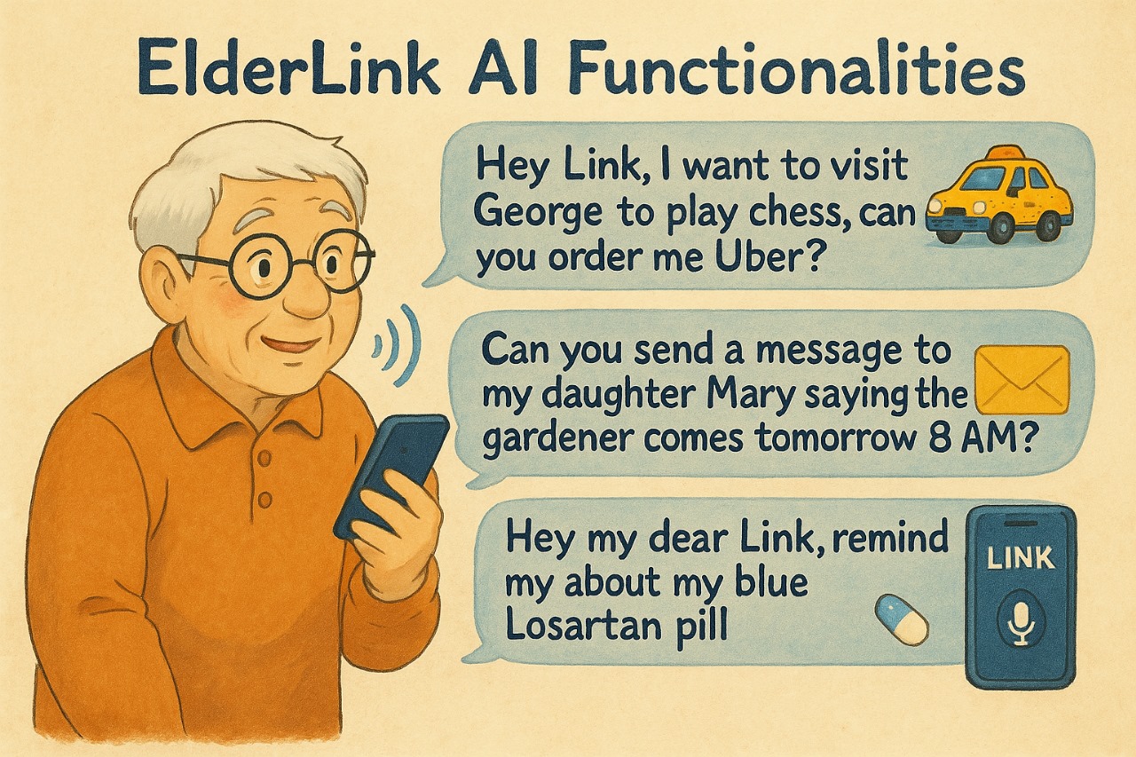 Elder Link Robot Assistant
